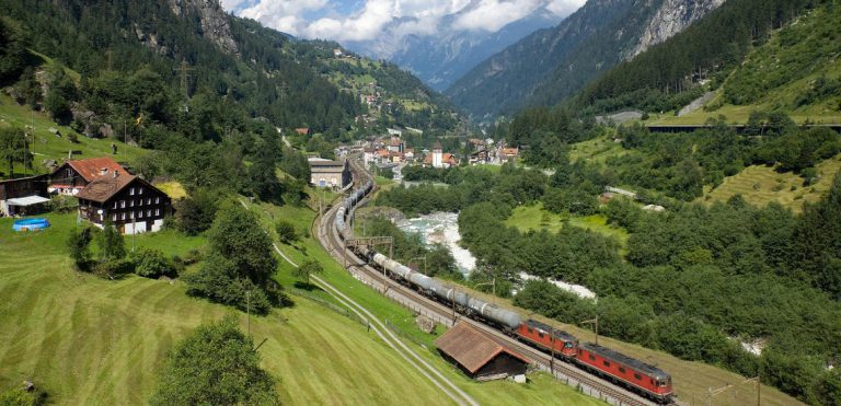 Domestic rail and road transportation and its impact on the environment