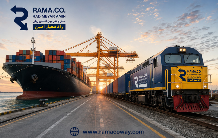 مقایسه حمل ریلی و دریایی از چین به ایران